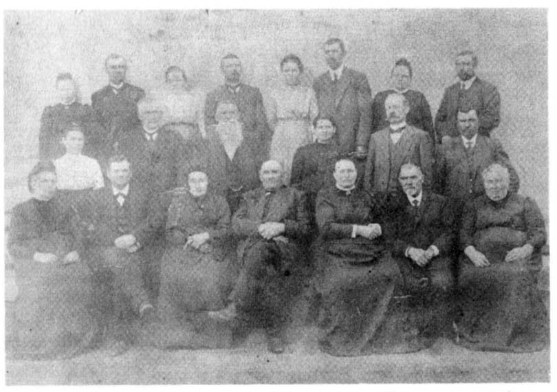 Vorstand der Mennoniten Gemeinde in Nikolaipol, Jasykowo 1910