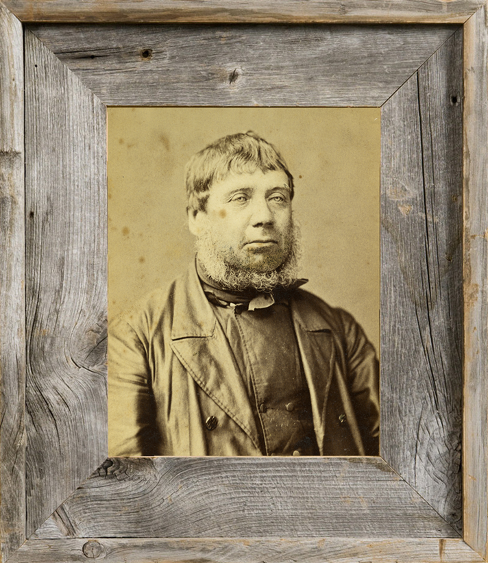 Elder Tobias A. Unruh.  Photo taken in New York City, 1873.  Mennonite Library and Archives Collection, Bethel College, North Newton, KS.